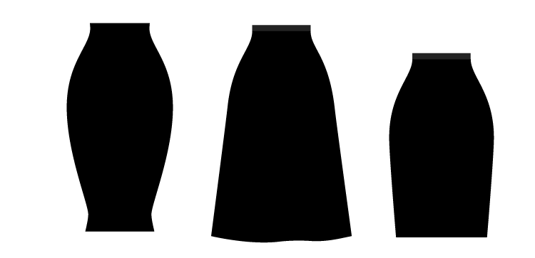 Uniformes - faldas de oficina