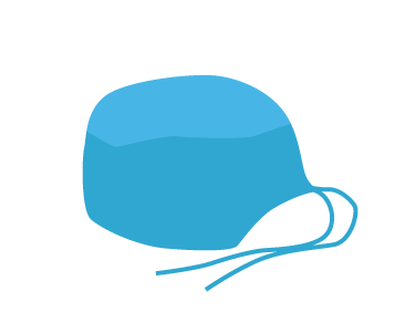 Uniformes - gorros de enfermería